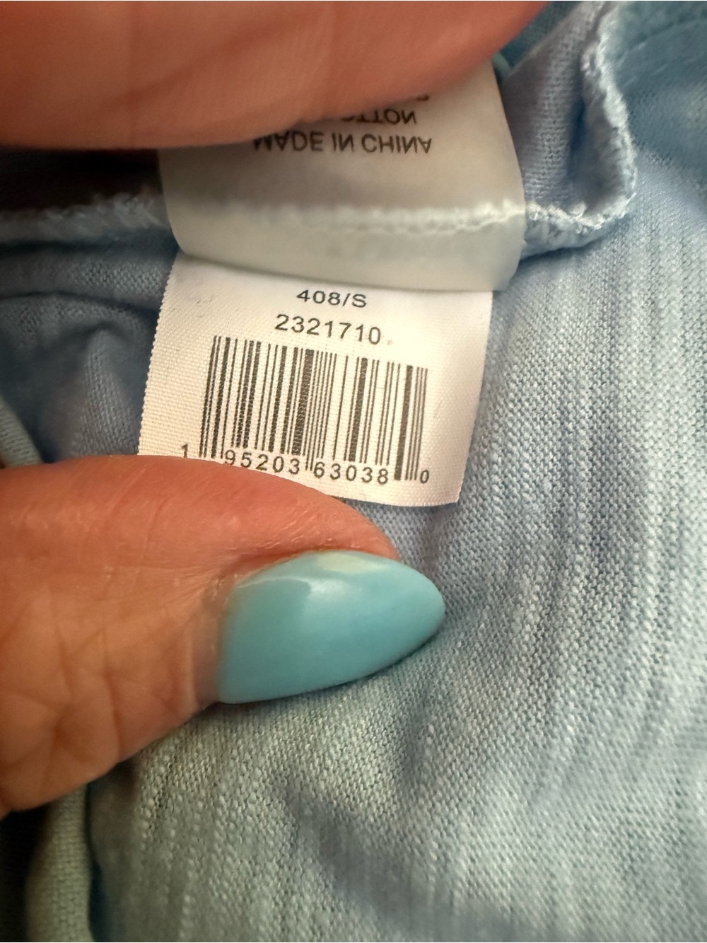 Riley & Rae Light Blue Smocked Ruffle Jumpsuit - Picture 5 of 7